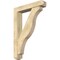 Ekena Millwork Funston Craftsman Rough Sawn Bracket w/ Offset Brace, Douglas Fir, 6"W x 30"D x 42"H BKT0604X30X42FST04RDF - alternate 1